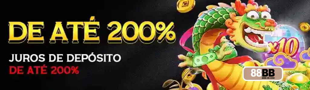 Tela exibindo recompensa mensal de até R$ 155.555 no 88BB cassino.