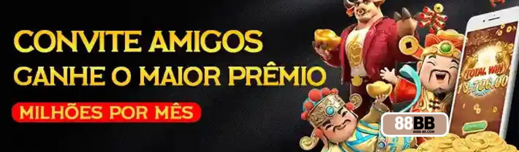 Convide amigos e ganhe prêmios no 88BB cassino