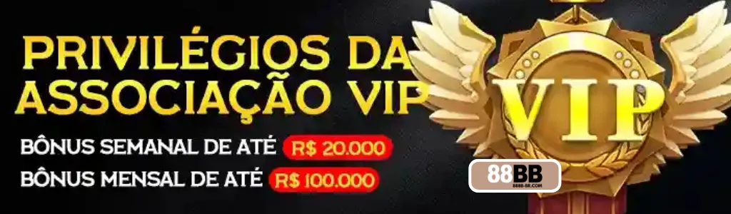 Privilégios da associação VIP no 88BB com